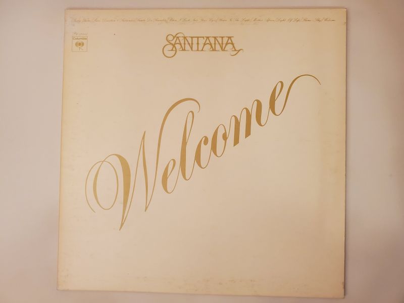 Santana Welcome vinyl record